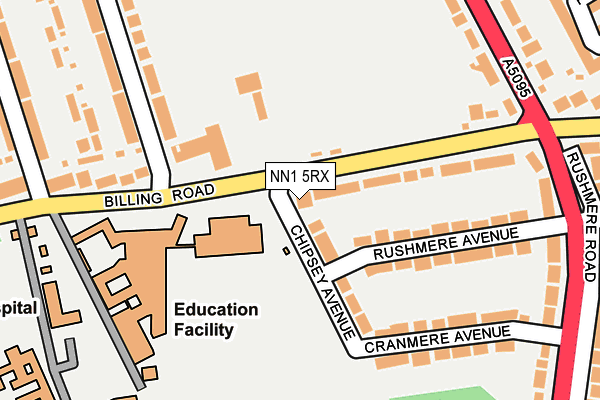 Map of ROADE HEALTHCARE LIMITED at local scale