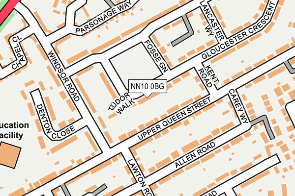 Map of ROWE RESOLUTION LTD at local scale
