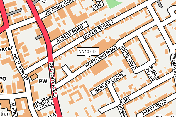 Map of EMOTI LTD at local scale