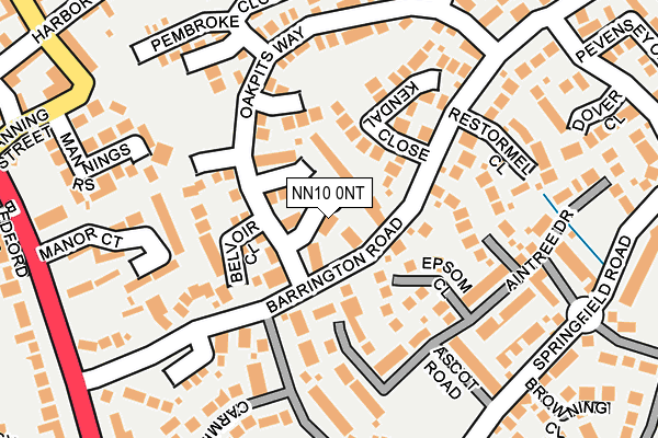 Map of OWY DESIGN LTD at local scale
