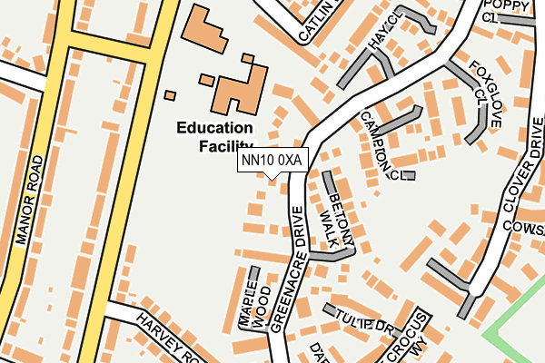 Map of D&M CAUSHAJ CONSTRUCTION LTD at local scale