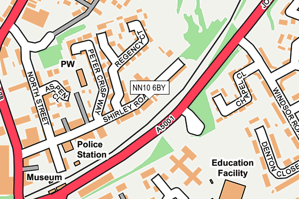 Map of LD CONSTRUCTION LIMITED at local scale