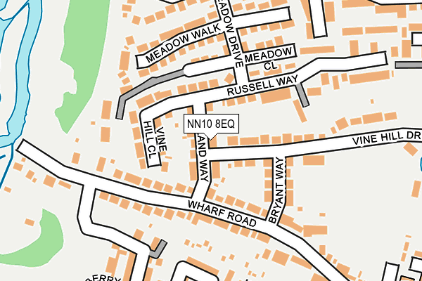 NN10 8EQ map - OS OpenMap – Local (Ordnance Survey)
