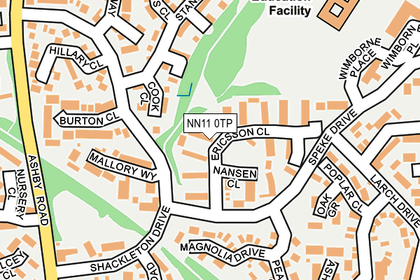 NN11 0TP map - OS OpenMap – Local (Ordnance Survey)