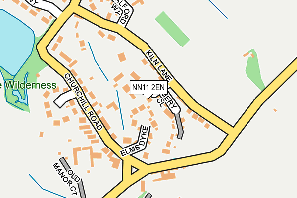NN11 2EN map - OS OpenMap – Local (Ordnance Survey)