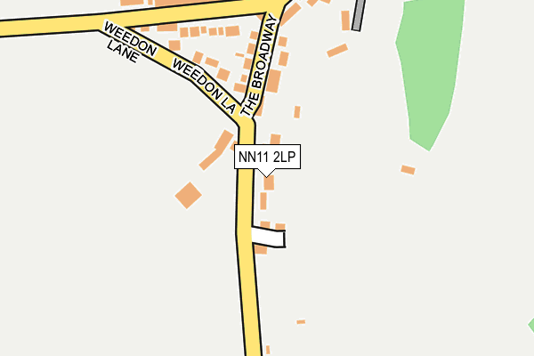 NN11 2LP map - OS OpenMap – Local (Ordnance Survey)
