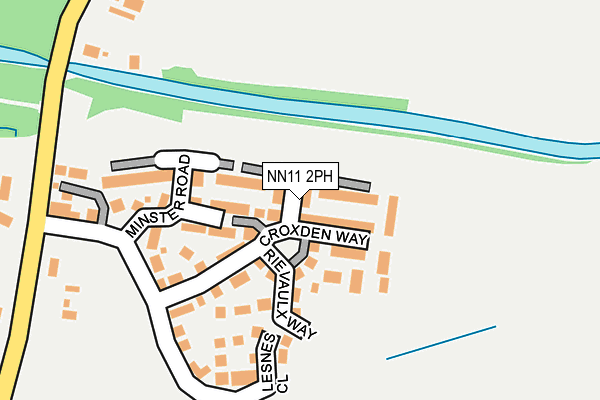 NN11 2PH map - OS OpenMap – Local (Ordnance Survey)