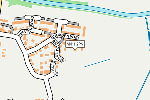 NN11 2PN map - OS OpenMap – Local (Ordnance Survey)