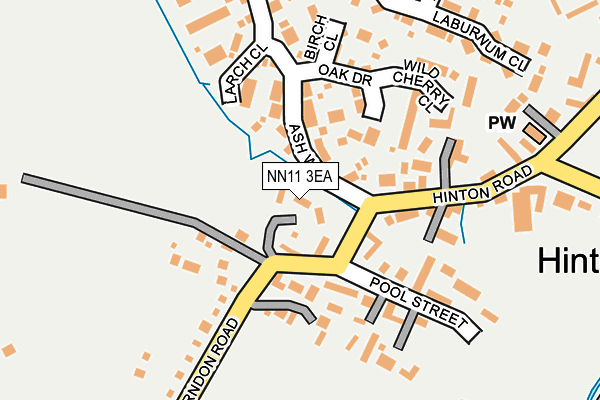 NN11 3EA map - OS OpenMap – Local (Ordnance Survey)