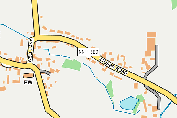 NN11 3ED map - OS OpenMap – Local (Ordnance Survey)