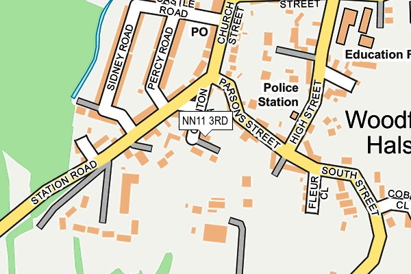 NN11 3RD map - OS OpenMap – Local (Ordnance Survey)