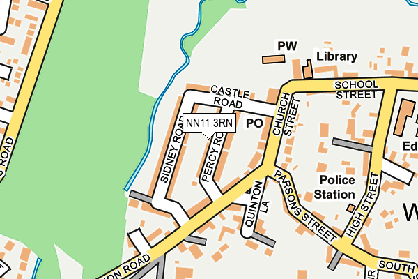 NN11 3RN map - OS OpenMap – Local (Ordnance Survey)
