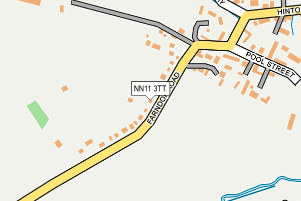 NN11 3TT map - OS OpenMap – Local (Ordnance Survey)