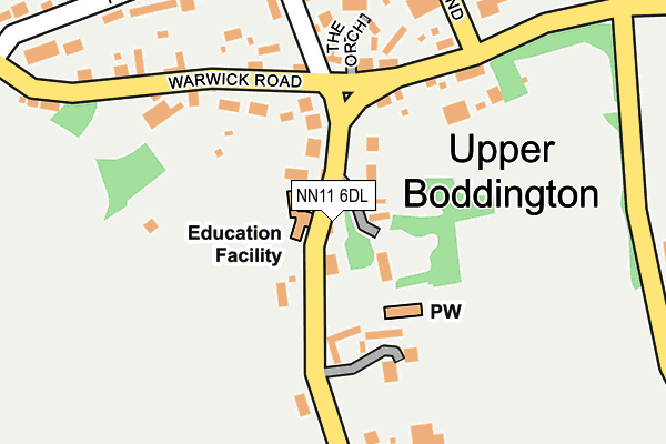 Map of RICHARD LEE ACCOMMODATION LTD at local scale