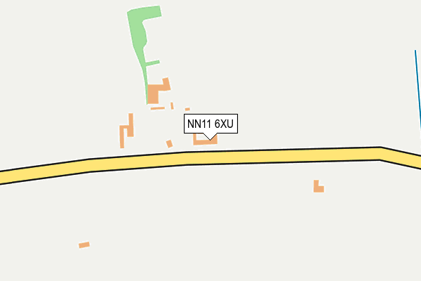 NN11 6XU map - OS OpenMap – Local (Ordnance Survey)