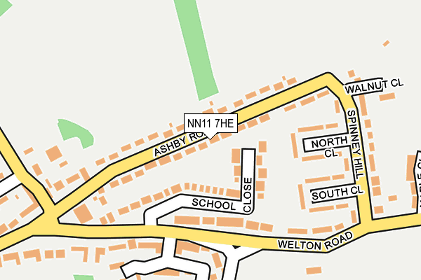 Map of SILVERLINE BRANDS LTD at local scale