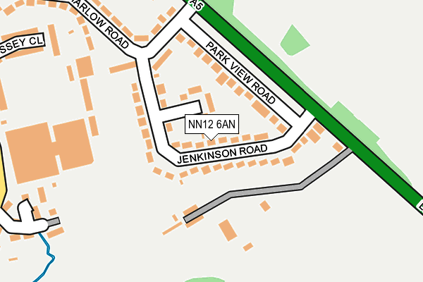 Map of JENKINSON SAFETY LIMITED at local scale