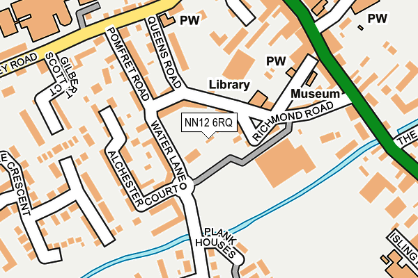 NN12 6RQ map - OS OpenMap – Local (Ordnance Survey)