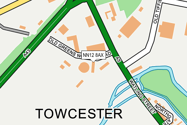 Map of TUCKLEY CHESTER DESIGN LIMITED at local scale