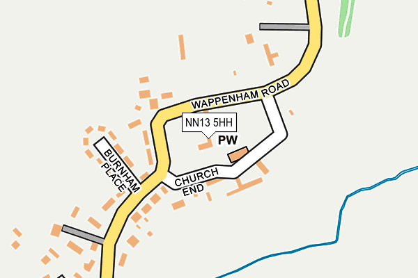 NN13 5HH map - OS OpenMap – Local (Ordnance Survey)