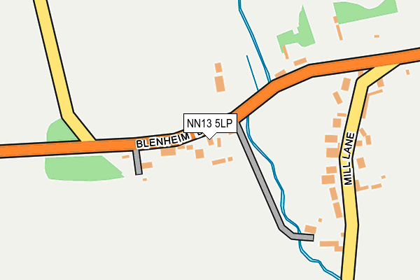 NN13 5LP map - OS OpenMap – Local (Ordnance Survey)