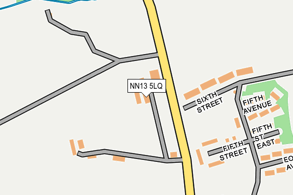 NN13 5LQ map - OS OpenMap – Local (Ordnance Survey)