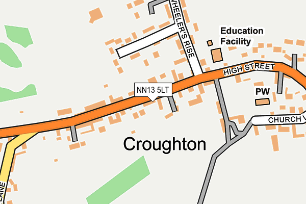 Map of DAGGERHEAD LIMITED at local scale