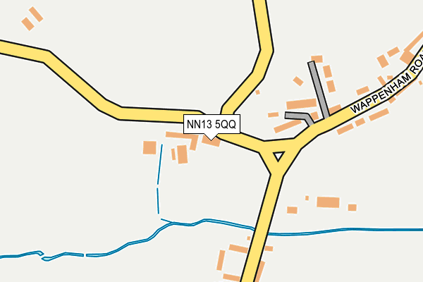 NN13 5QQ map - OS OpenMap – Local (Ordnance Survey)