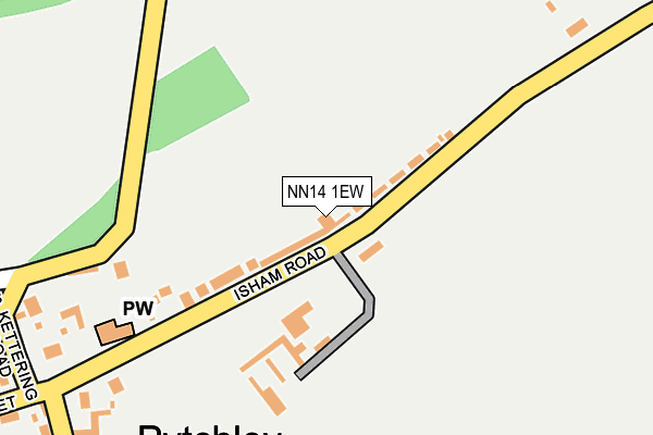 Map of HARTSROSE (HOLDINGS) LTD at local scale