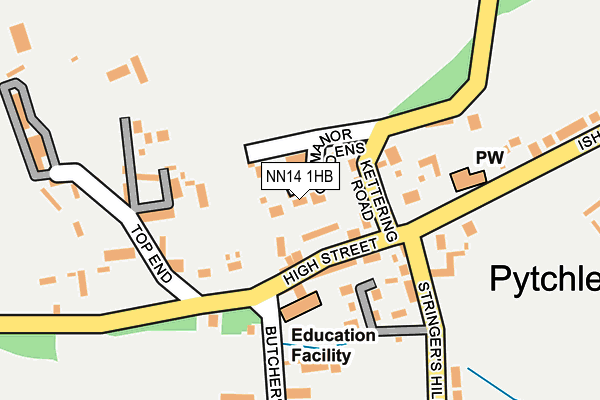 Map of CHAWORTH CONSULTING LIMITED at local scale