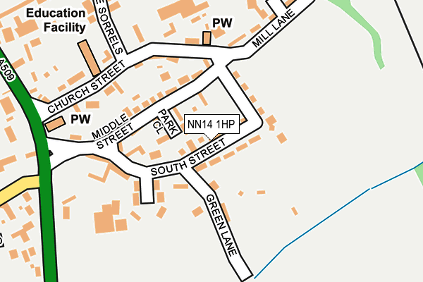 Map of RUNHAM HOUSE LIMITED at local scale