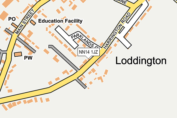 Map of MAW BUILDING & ROOFING LIMITED at local scale