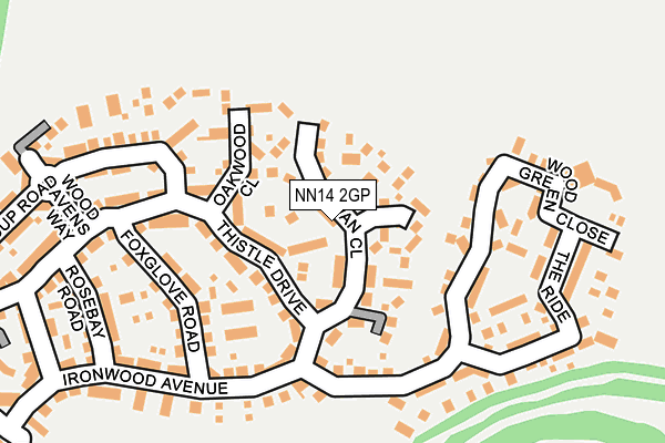 Map of COLINZ LTD at local scale