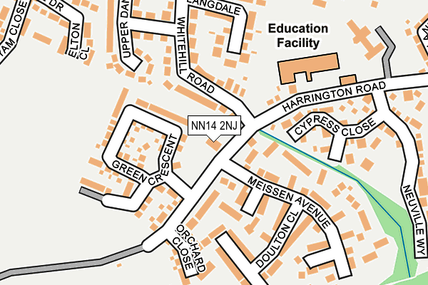 Map of EVERLEIGH HOMES LTD at local scale