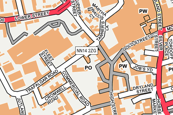 NN14 2ZG map - OS OpenMap – Local (Ordnance Survey)