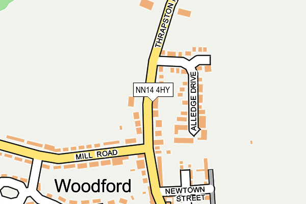 Map of N R GROUNDWORKS LIMITED at local scale