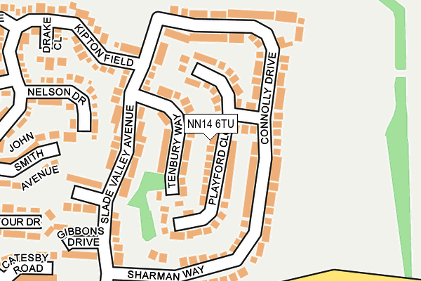 Map of DJ PATERSON LIMITED at local scale