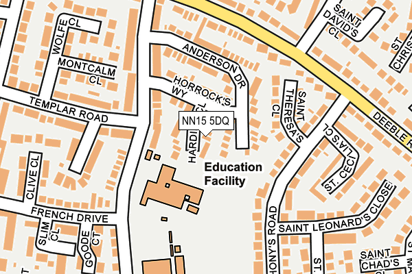 Map of HOUSE ON THE MARKET LTD at local scale