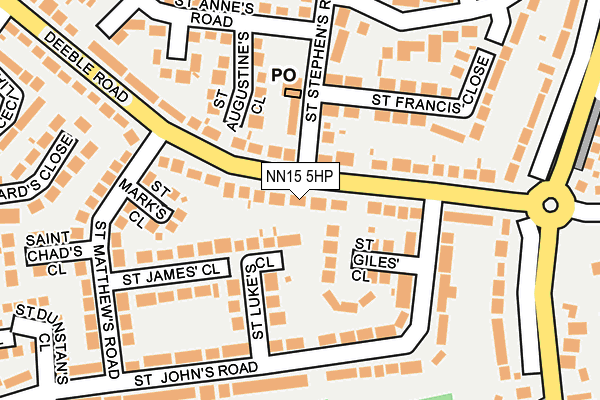 NN15 5HP map - OS OpenMap – Local (Ordnance Survey)