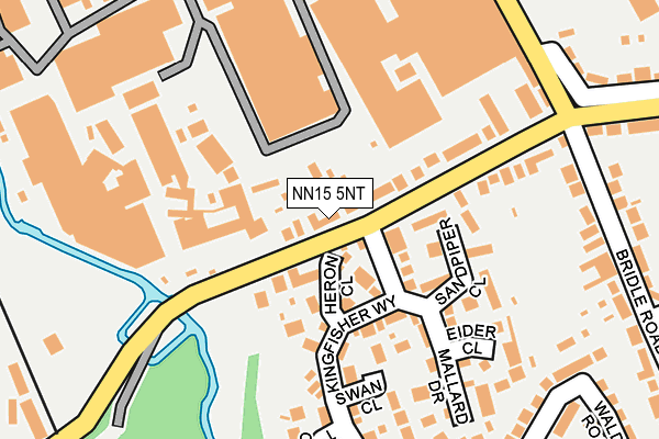 NN15 5NT map - OS OpenMap – Local (Ordnance Survey)