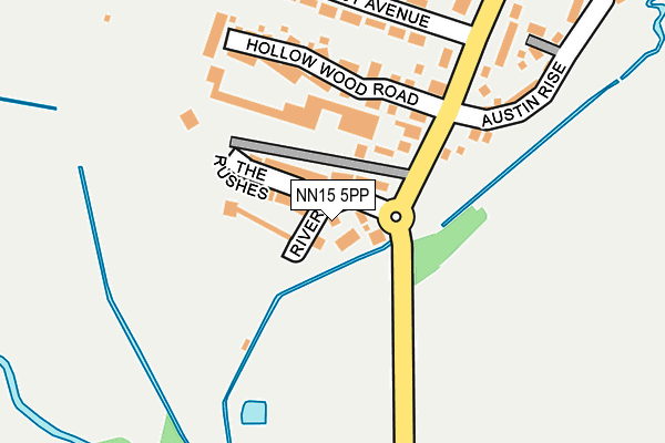 NN15 5PP map - OS OpenMap – Local (Ordnance Survey)
