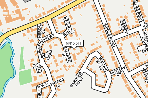 NN15 5TH map - OS OpenMap – Local (Ordnance Survey)