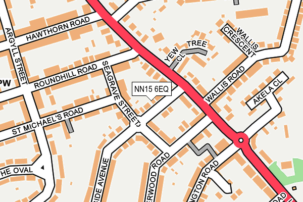 NN15 6EQ map - OS OpenMap – Local (Ordnance Survey)