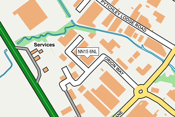 Map of METRO REMOVALS LTD at local scale