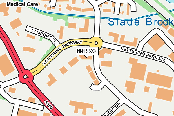 NN15 6XX map - OS OpenMap – Local (Ordnance Survey)