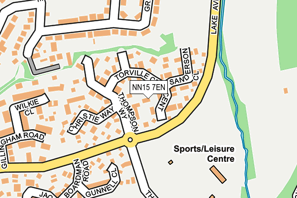 NN15 7EN map - OS OpenMap – Local (Ordnance Survey)
