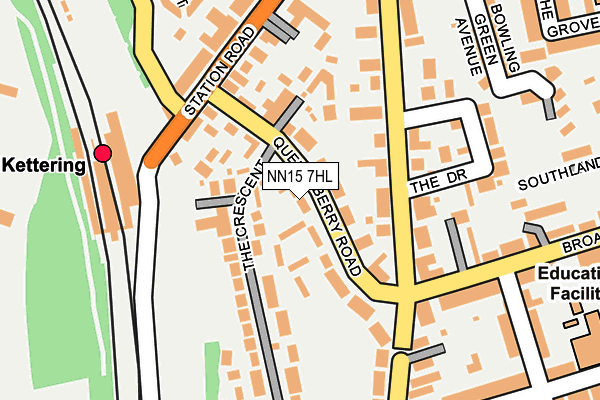 NN15 7HL map - OS OpenMap – Local (Ordnance Survey)