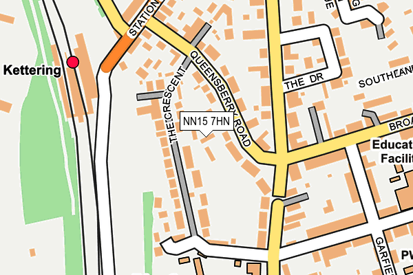 NN15 7HN map - OS OpenMap – Local (Ordnance Survey)