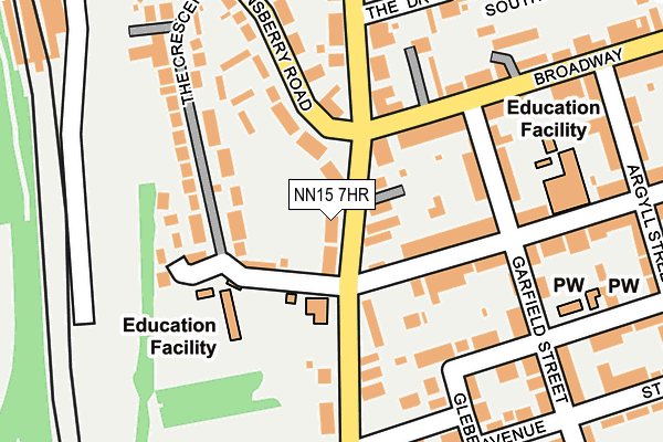 NN15 7HR map - OS OpenMap – Local (Ordnance Survey)