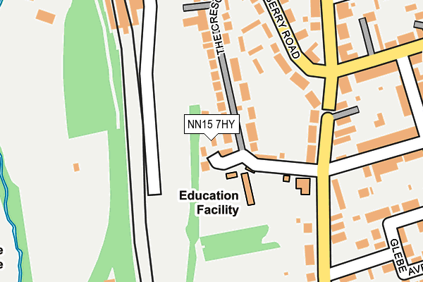 NN15 7HY map - OS OpenMap – Local (Ordnance Survey)